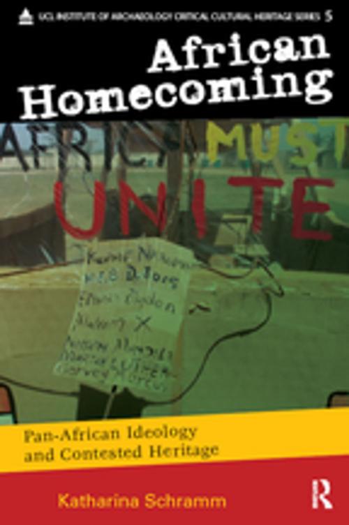 Cover of the book African Homecoming by Katharina Schramm, Taylor and Francis