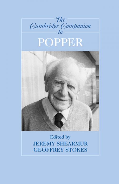 Cover of the book The Cambridge Companion to Popper by , Cambridge University Press