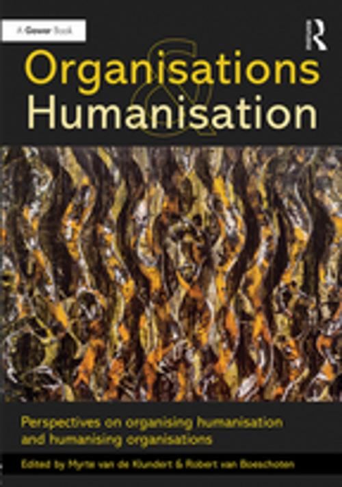 Cover of the book Organisations and Humanisation by , Taylor and Francis