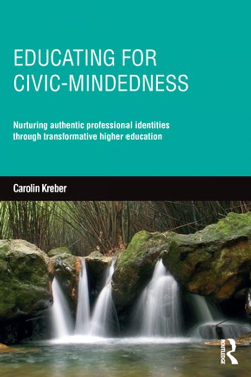 Cover of the book Educating for Civic-mindedness by Carolin Kreber, Taylor and Francis