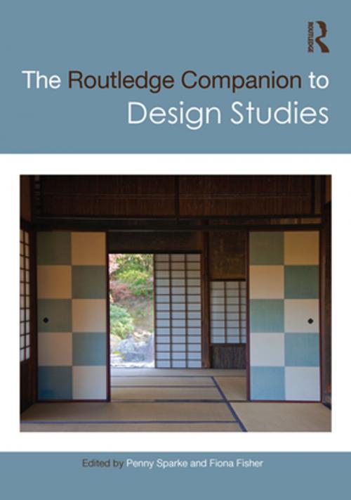 Cover of the book The Routledge Companion to Design Studies by , Taylor and Francis