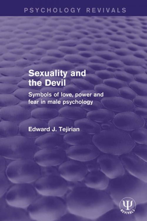 Cover of the book Sexuality and the Devil by Edward J. Tejirian, Taylor and Francis
