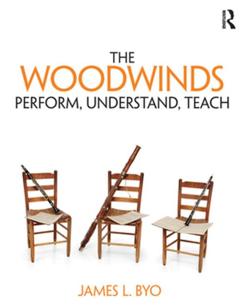 Cover of the book The Woodwinds: Perform, Understand, Teach by James Byo, Taylor and Francis