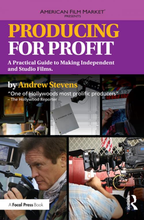 Cover of the book Producing for Profit by Andrew Stevens, Taylor and Francis