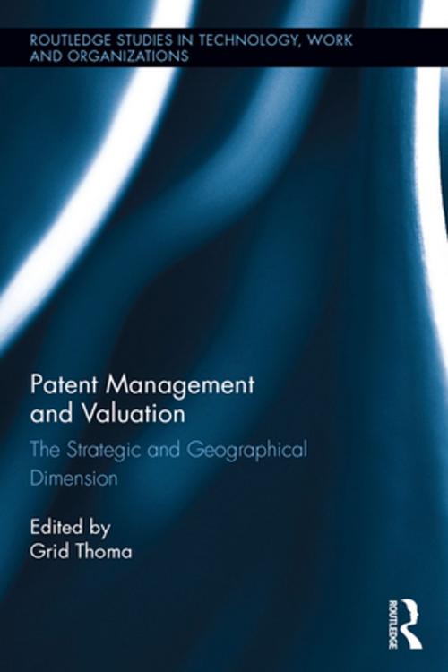 Cover of the book Patent Management and Valuation by , Taylor and Francis