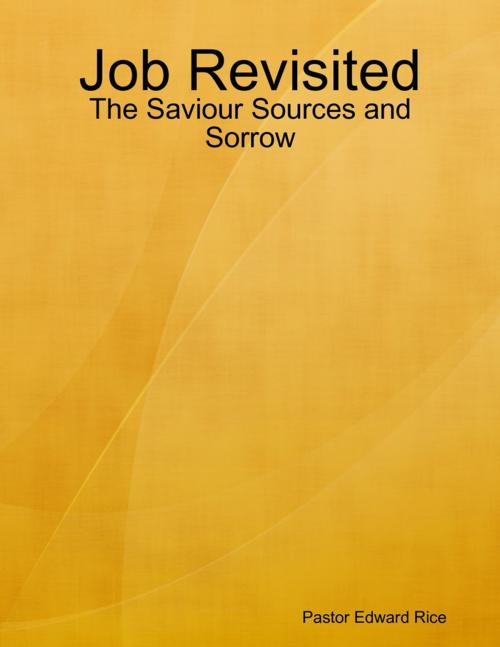 Cover of the book Job Revisited - The Saviour Sources and Sorrow by Pastor Edward Rice, Lulu.com
