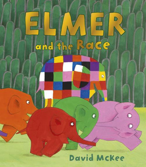 Cover of the book Elmer and the Race by David McKee, Andersen Press Ltd