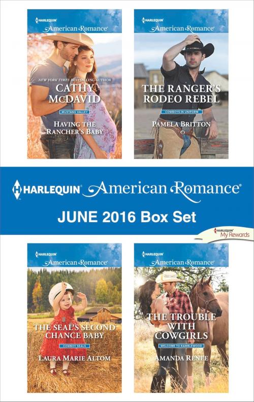 Cover of the book Harlequin American Romance June 2016 Box Set by Cathy McDavid, Laura Marie Altom, Pamela Britton, Amanda Renee, Harlequin