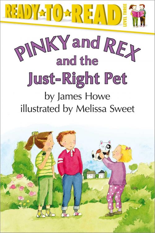 Cover of the book Pinky and Rex and the Just-Right Pet by James Howe, Simon Spotlight