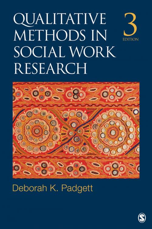 Cover of the book Qualitative Methods in Social Work Research by Deborah K. Padgett, SAGE Publications