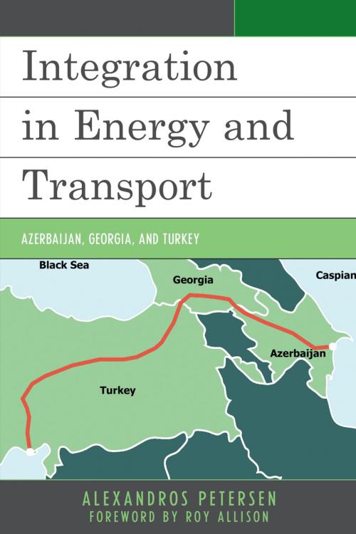 Cover of the book Integration in Energy and Transport by Alexandros Petersen, Lexington Books