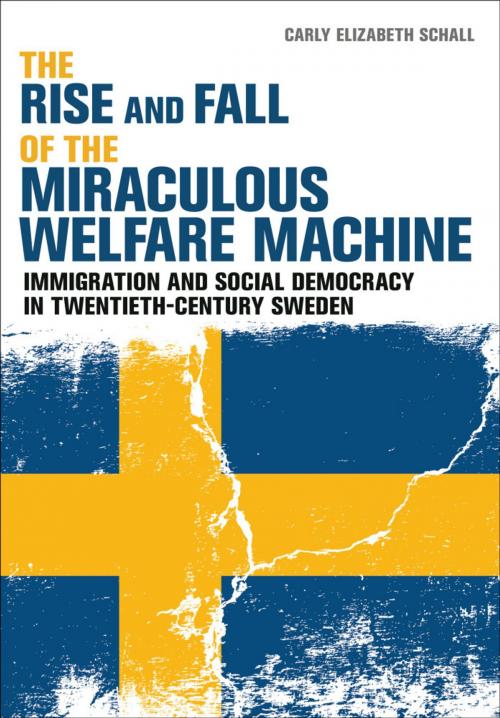 Cover of the book The Rise and Fall of the Miraculous Welfare Machine by Carly Elizabeth Schall, Cornell University Press