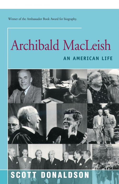 Cover of the book Archibald MacLeish by Scott Donaldson, Open Road Distribution