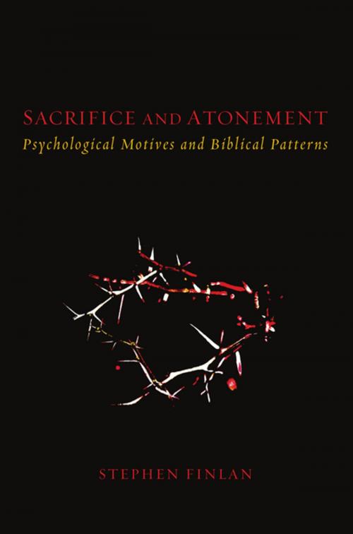 Cover of the book Sacrifice and Atonement by Stephen Finlan, Fortress Press
