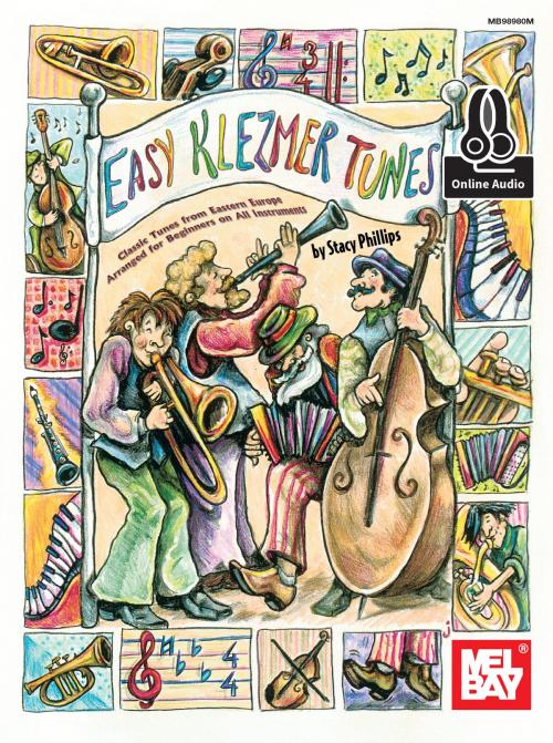 Cover of the book Easy Klezmer Tunes by Stacy Phillips, Mel Bay Publications, Inc.