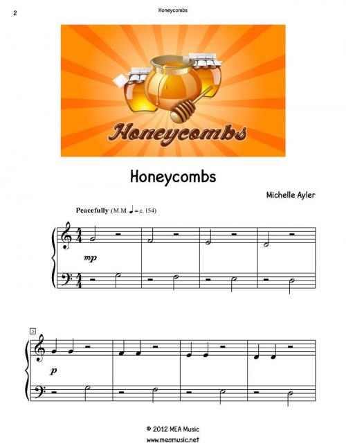 Cover of the book Honeycombs by Michelle Ayler, MEA Music