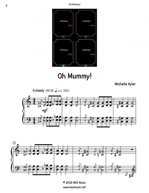 Cover of the book Oh Mummy by Michelle Ayler, MEA Music