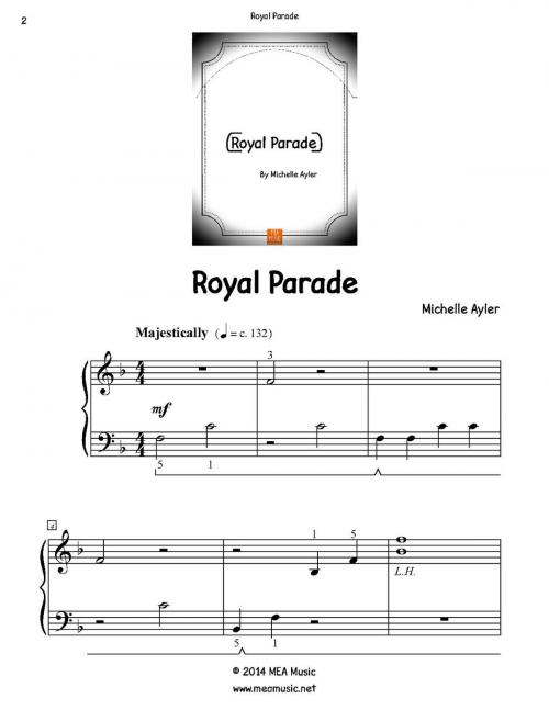 Cover of the book Royal Parade by Michelle Ayler, MEA Music