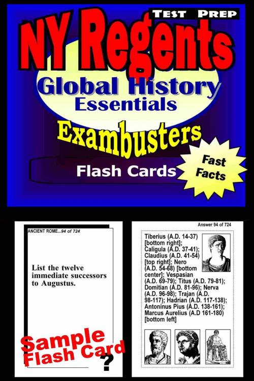 Cover of the book NY Regents Global History Test Prep Review--Exambusters Flashcards by Regents Exambusters, Ace Academics, Inc.