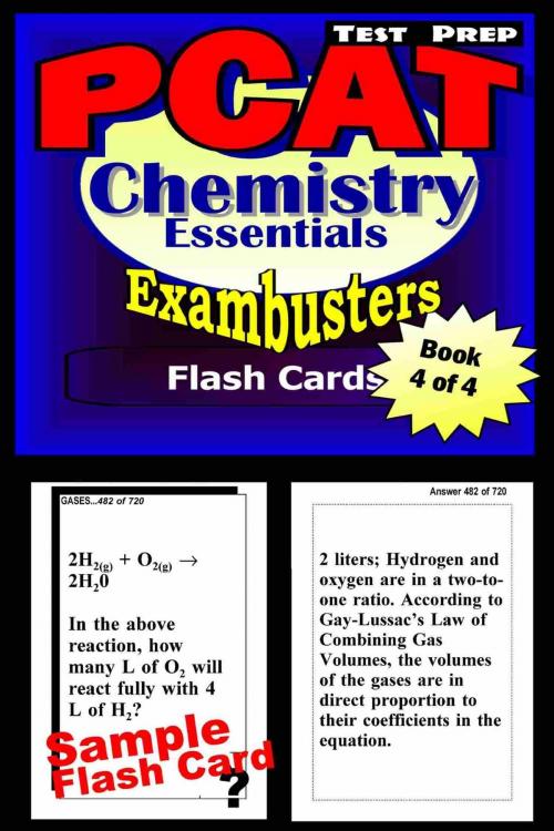 Cover of the book PCAT Test Prep Chemistry Review--Exambusters Flash Cards--Workbook 4 of 4 by PCAT Exambusters, Ace Academics, Inc.