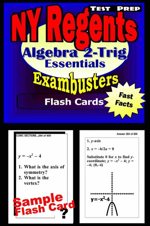 Cover of the book NY Regents Algebra 2-Trigonometry Test Prep Review--Exambusters Flashcards by Regents Exambusters, Ace Academics, Inc.