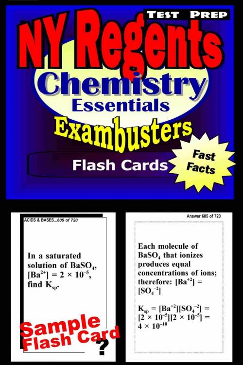 Cover of the book NY Regents Chemistry Test Prep Review--Exambusters Flashcards by Regents Exambusters, Ace Academics, Inc.