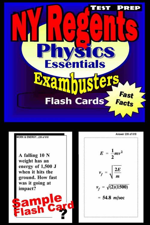 Cover of the book NY Regents Physics Test Prep Review--Exambusters Flashcards by Regents Exambusters, Ace Academics, Inc.