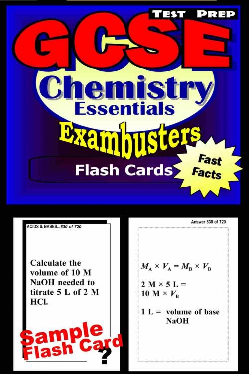 Cover of the book GCSE Chemistry Test Prep Review--Exambusters Flash Cards by GCSE Exambusters, Ace Academics, Inc.