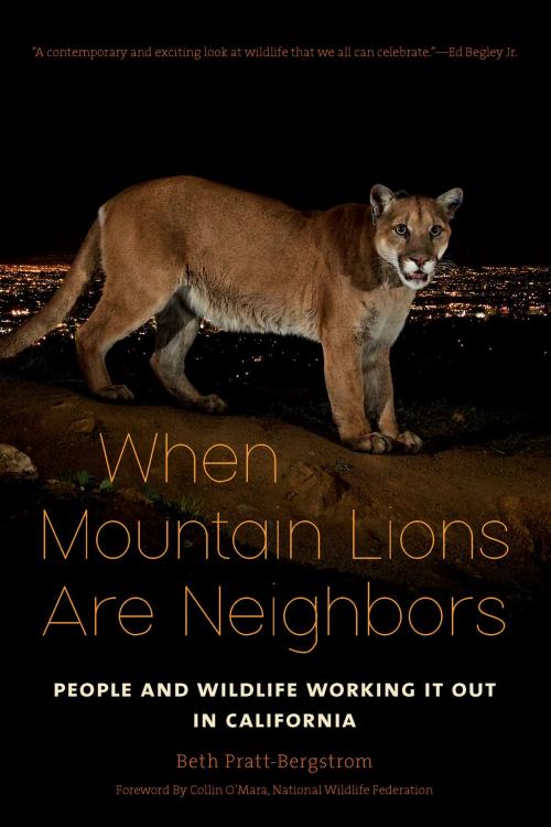 Cover of the book When Mountain Lions Are Neighbors by Beth Pratt-Bergstrom, Collin O'Mara (Foreword), Heyday