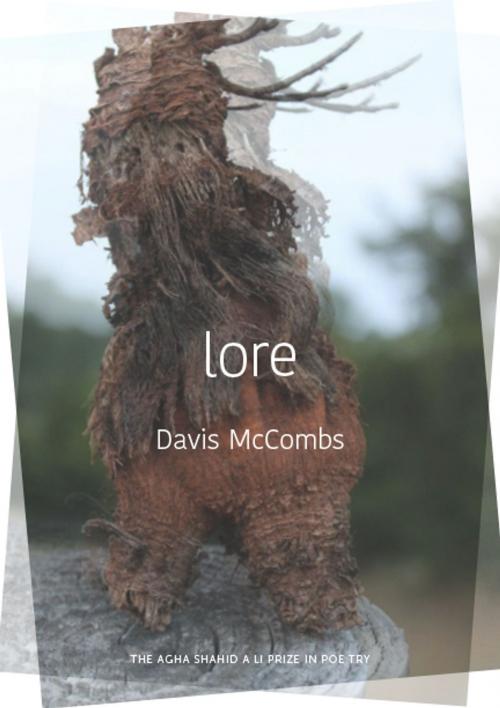 Cover of the book lore by Davis McCombs, University of Utah Press