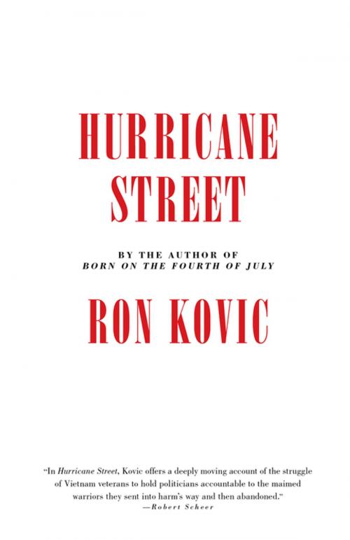 Cover of the book Hurricane Street by Ron Kovic, Akashic Books