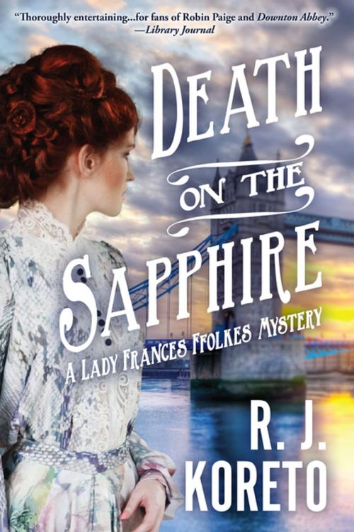 Cover of the book Death on the Sapphire by R. J. Koreto, Crooked Lane Books