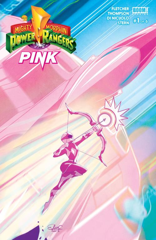 Cover of the book Mighty Morphin Power Rangers: Pink #1 by Tini Howard, Brenden Fletcher, Kelly Thompson, Sarah Stern, BOOM! Studios