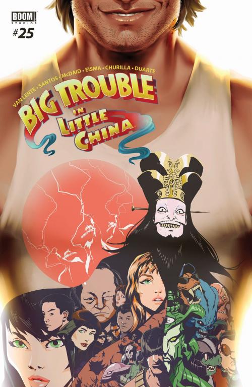 Cover of the book Big Trouble in Little China #25 by John Carpenter, BOOM! Studios