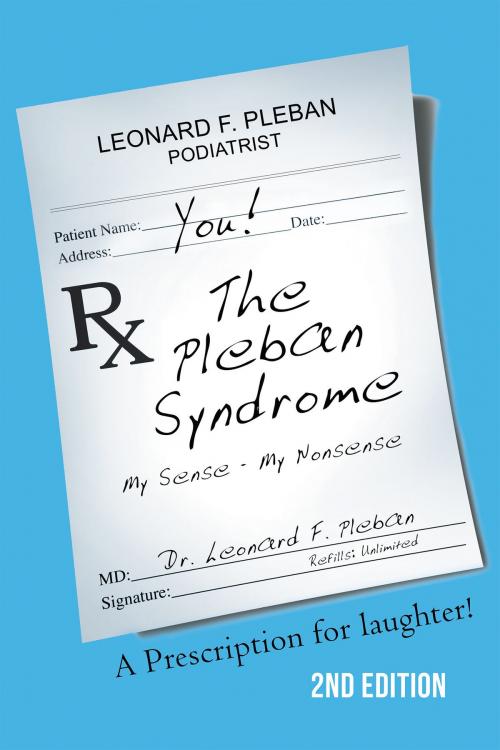 Cover of the book The Pleban Syndrome by Dr. Leonard F. Pleban, Page Publishing, Inc.