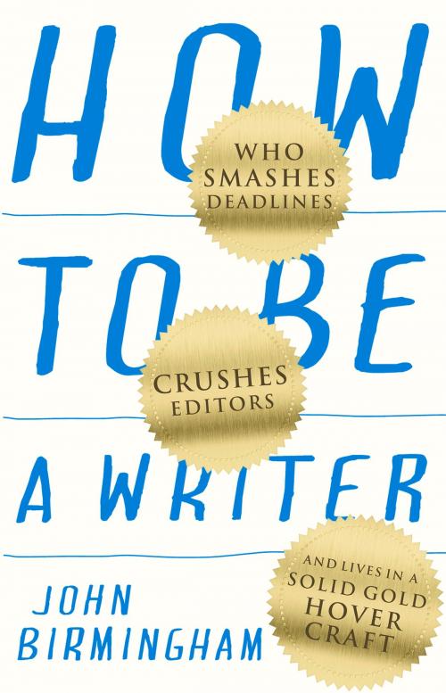 Cover of the book How to Be a Writer by John Birmingham, University of New South Wales Press