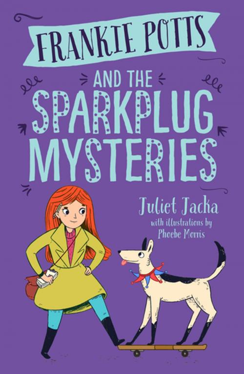 Cover of the book Frankie Potts and the Sparkplug Mysteries by Juliet Jacka, Penguin Random House New Zealand