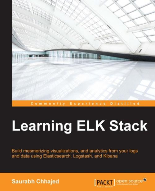 Cover of the book Learning ELK Stack by Saurabh Chhajed, Packt Publishing