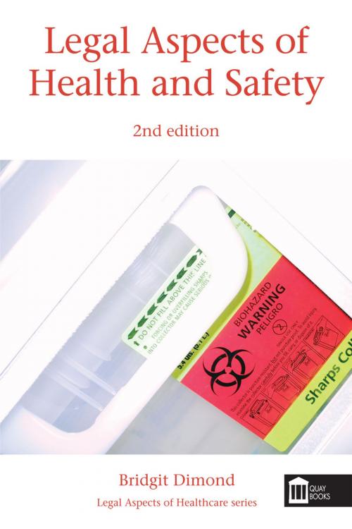 Cover of the book Legal Aspects of Health and Safety by Bridgit Dimond, Andrews UK