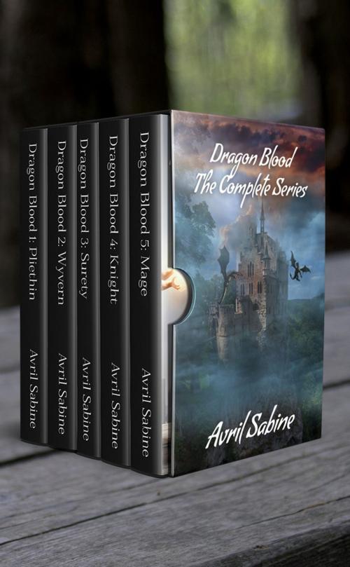 Cover of the book Dragon Blood: The Complete Series by Avril Sabine, Broken Gate Publishing