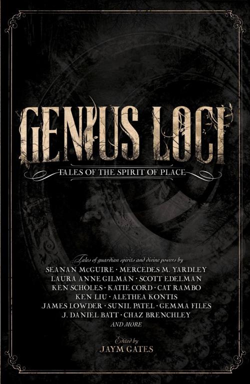 Cover of the book Genius Loci by Seanan McGuire, Jaym Gates, Ken Liu, Alethea Kontis, Brooke Bolander, Wendy N. Wagner, Evan M Jensen, Ragnarok Publications
