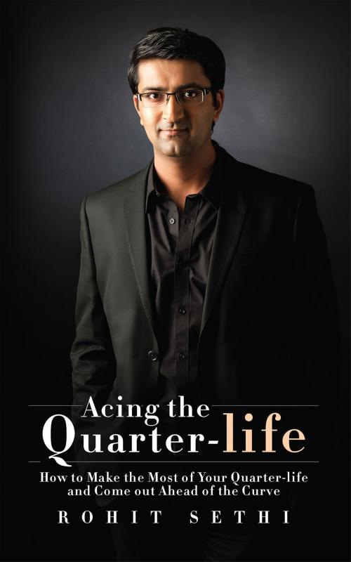 Cover of the book Acing the Quarter-life by Rohit Sethi, Notion Press