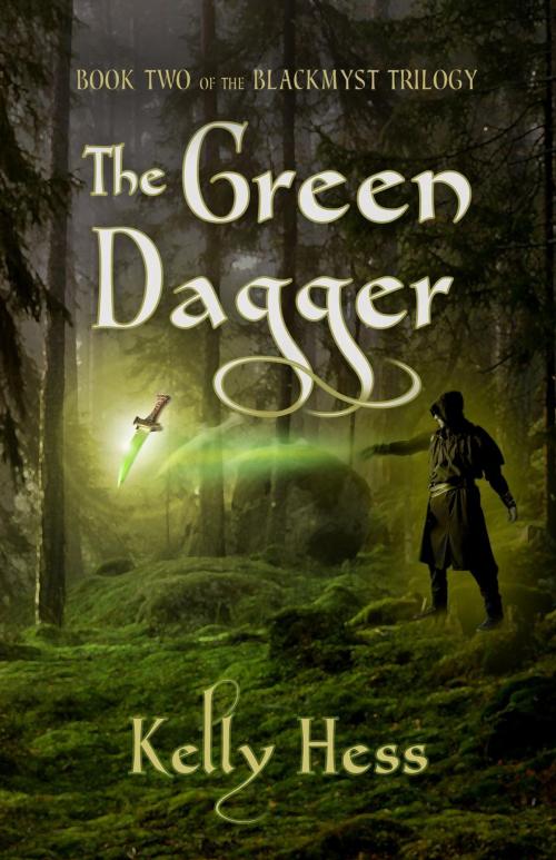 Cover of the book The Green Dagger by Kelly Hess, Dragon Moon Press