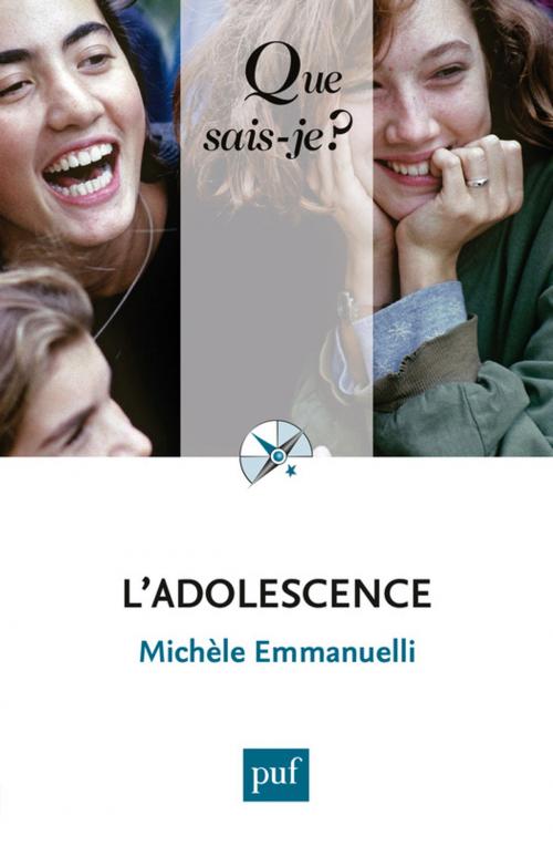 Cover of the book L'adolescence by Michèle Emmanuelli, Presses Universitaires de France
