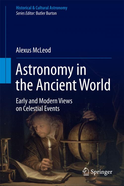 Cover of the book Astronomy in the Ancient World by Alexus McLeod, Springer International Publishing