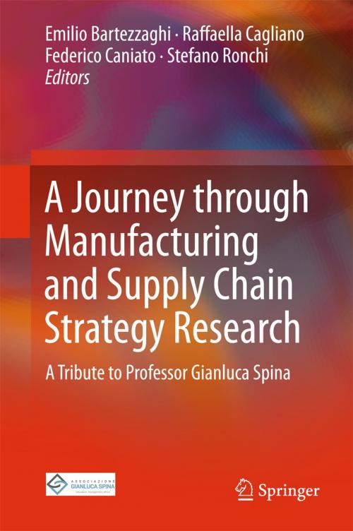 Cover of the book A Journey through Manufacturing and Supply Chain Strategy Research by , Springer International Publishing