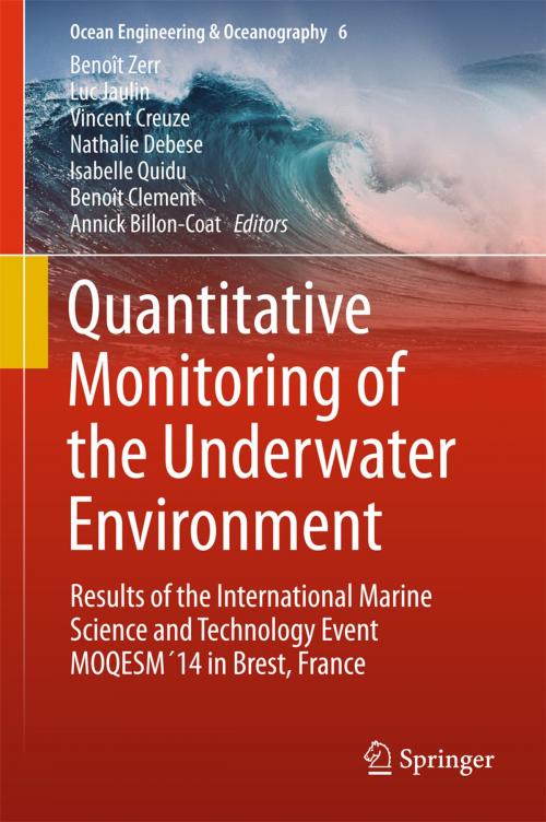 Cover of the book Quantitative Monitoring of the Underwater Environment by , Springer International Publishing