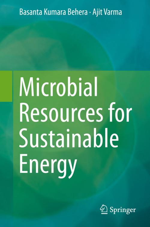 Cover of the book Microbial Resources for Sustainable Energy by Basanta Kumara Behera, Ajit Varma, Springer International Publishing
