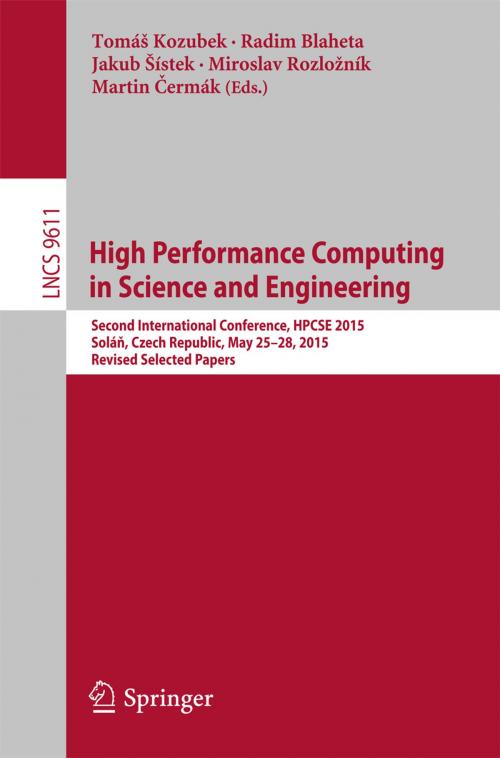 Cover of the book High Performance Computing in Science and Engineering by , Springer International Publishing