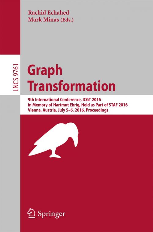 Cover of the book Graph Transformation by , Springer International Publishing
